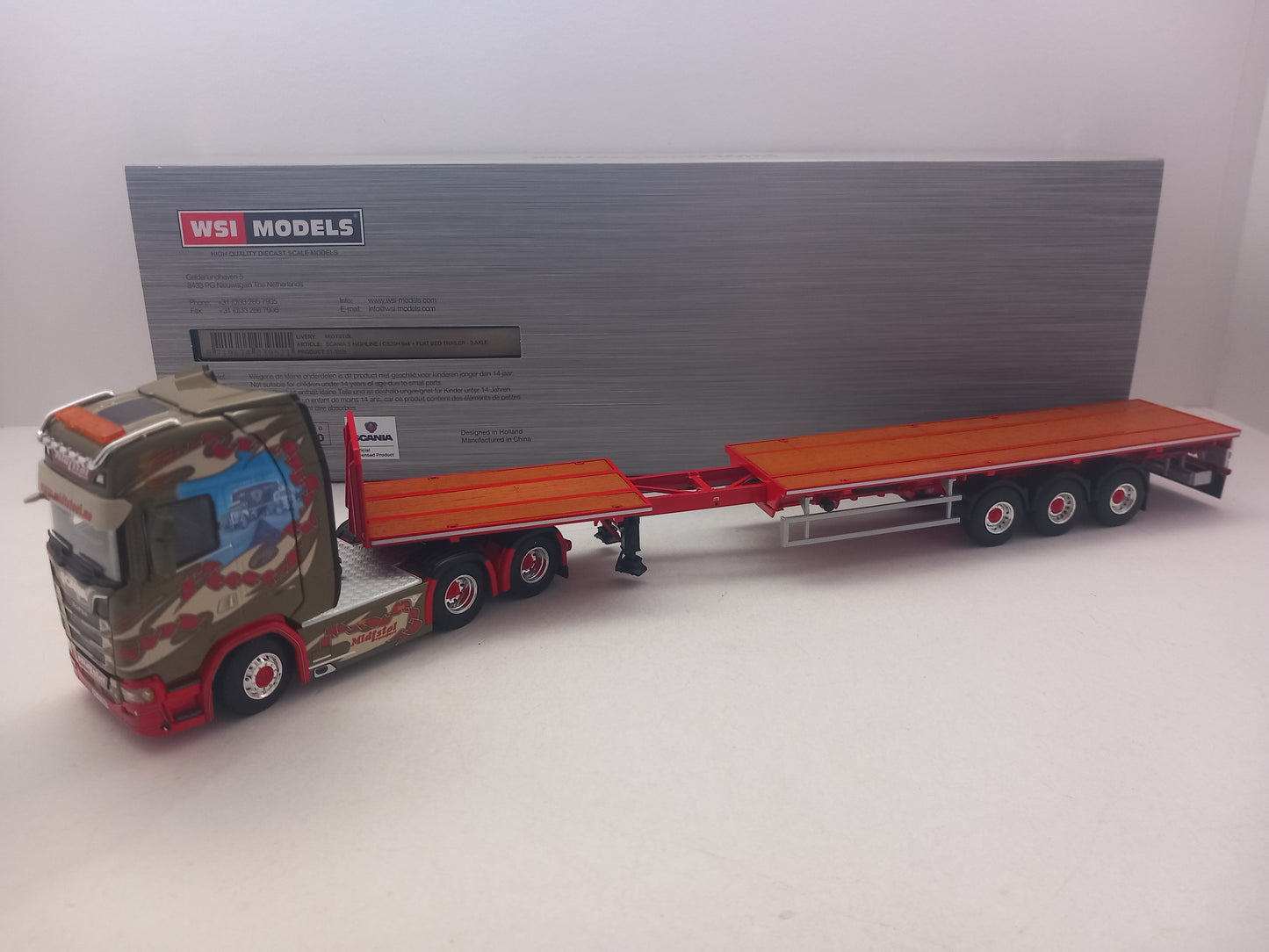 WSI 01-3928 MIDTSTOL - SCANIA *Last one *