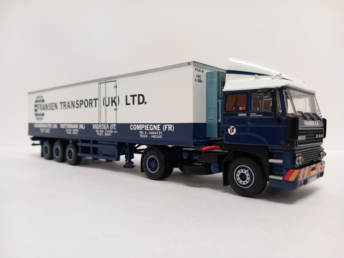 WSI 01-4501 FRANSEN TRANSPORT UK - DAF