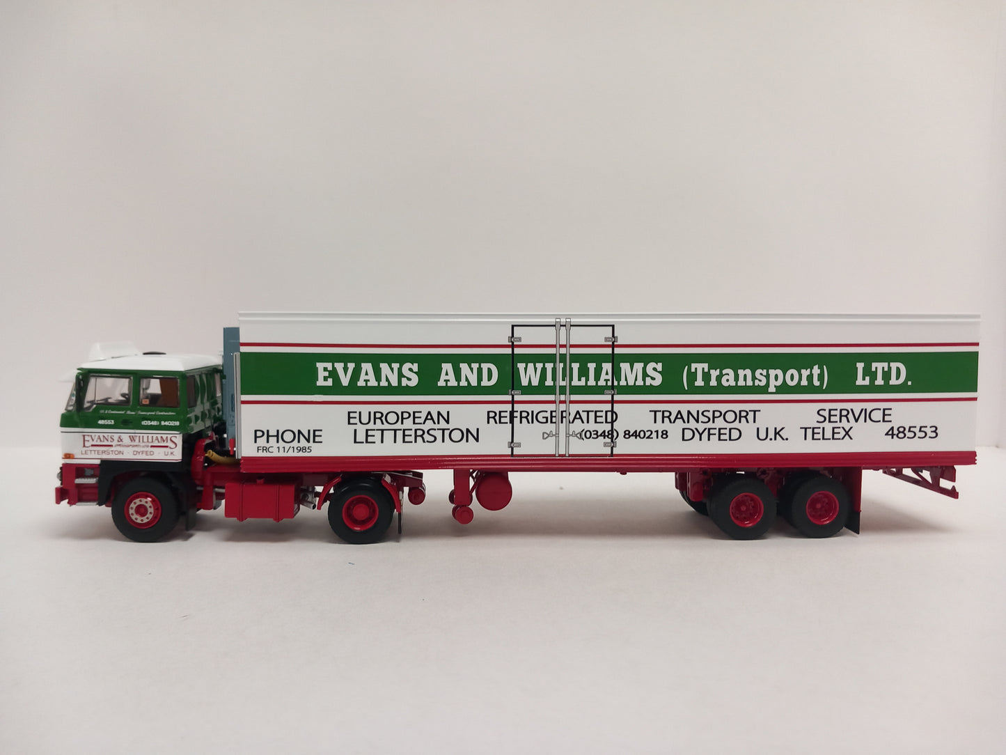 WSI 01-4614 EVANS AND WILLIAMS - DAF * LAST ONE *