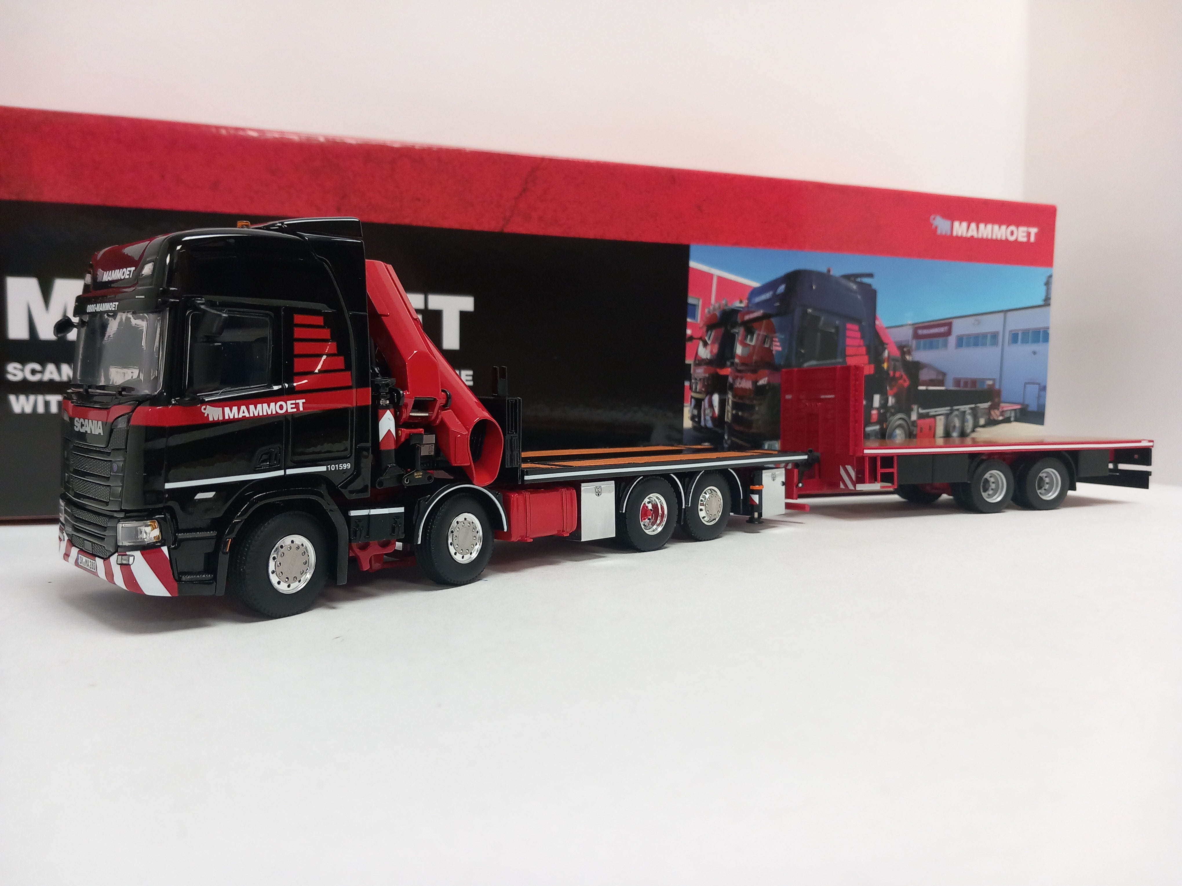 【未使用品】wsi MAMMOET スカニア ARRIVAL WSI / MAMMOET 410319 - SCANIA – OandHcollectables