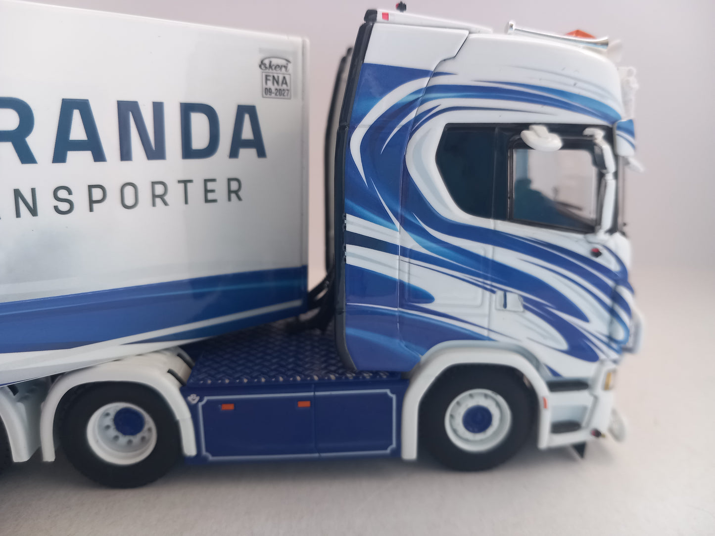 WSI 01-4223 HAPARANDA FJARRTRANSPORT TRUCK & TRAILER - SCANIA *LAST ONE*