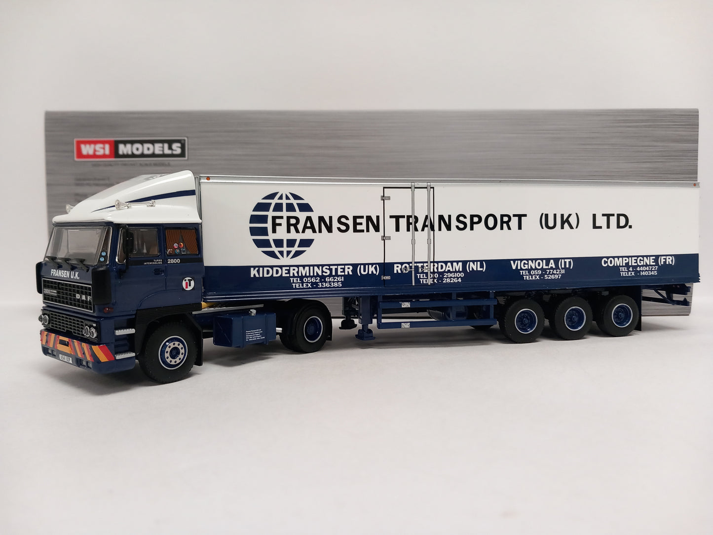 WSI 01-4501  FRANSEN TRANSPORT UK - DAF