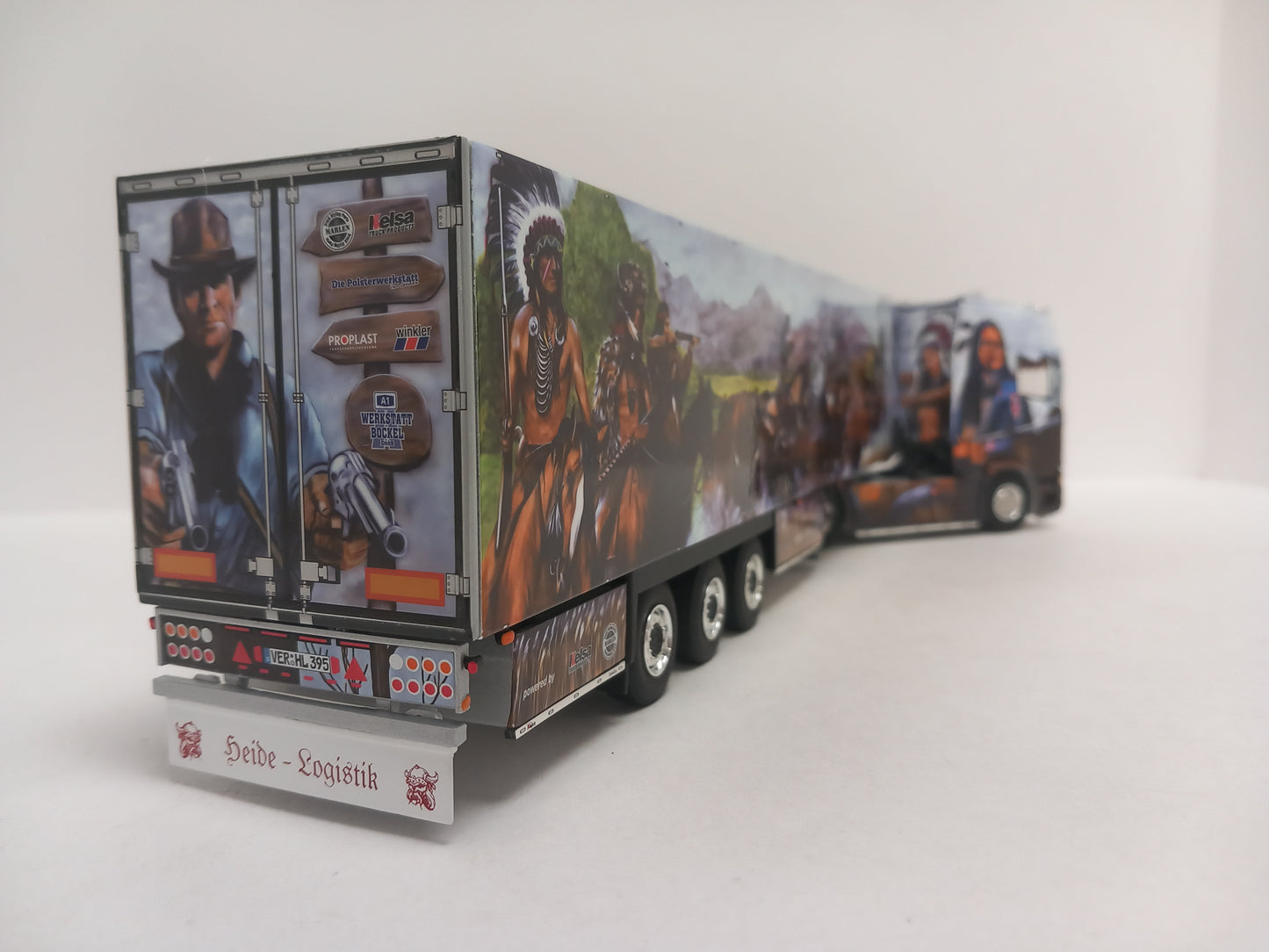 ARRIVAL WSI 01-4642 HEIDE LOGISTIK - SCANIA