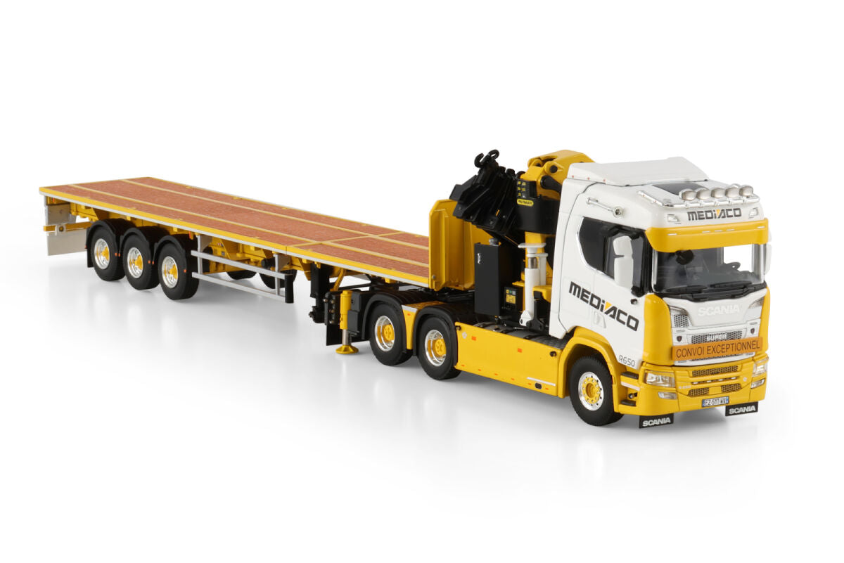 ARRIVAL WSI 01-4754 MEDIACO - SCANIA * LAST ONE *