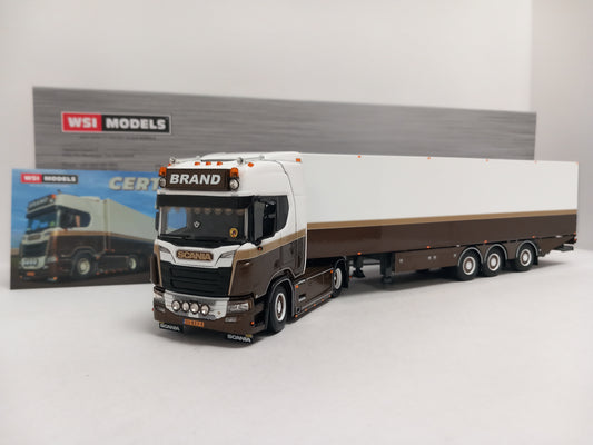 ARRIVAL WSI 01-4842 BRAND TRANSPORT - SCANIA