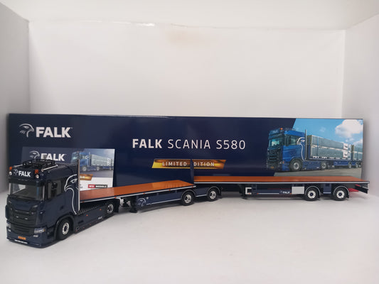 ARRIVAL WSI 01-5077 FALK - SCANIA * LAST ONE *