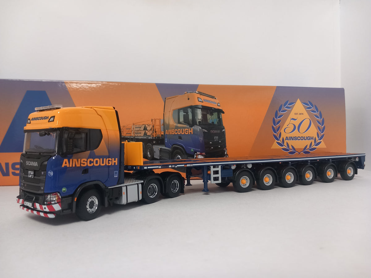 ARRIVAL WSI SCANIA 01-5252 - AINSCOUGH CRANE HIRE