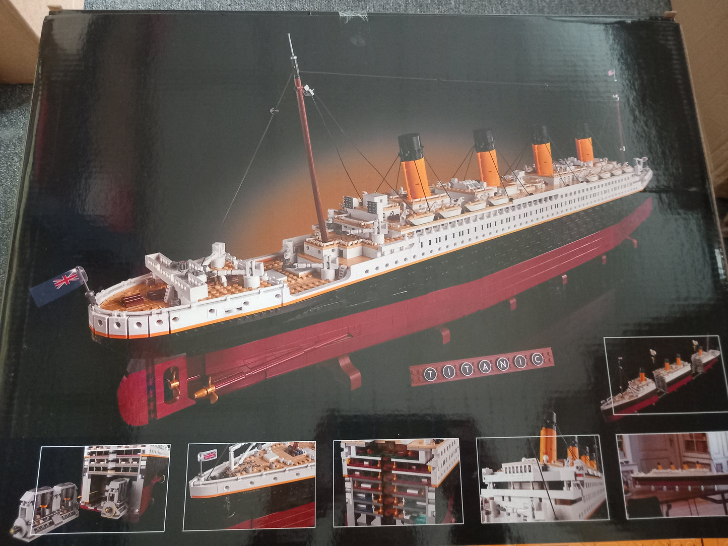* FINAL REDUCTION *  BUILDING BRICK SET BE BRICK 68036 TITANIC *LAST ONE*