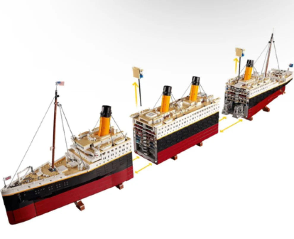 * FINAL REDUCTION *  BUILDING BRICK SET BE BRICK 68036 TITANIC *LAST ONE*