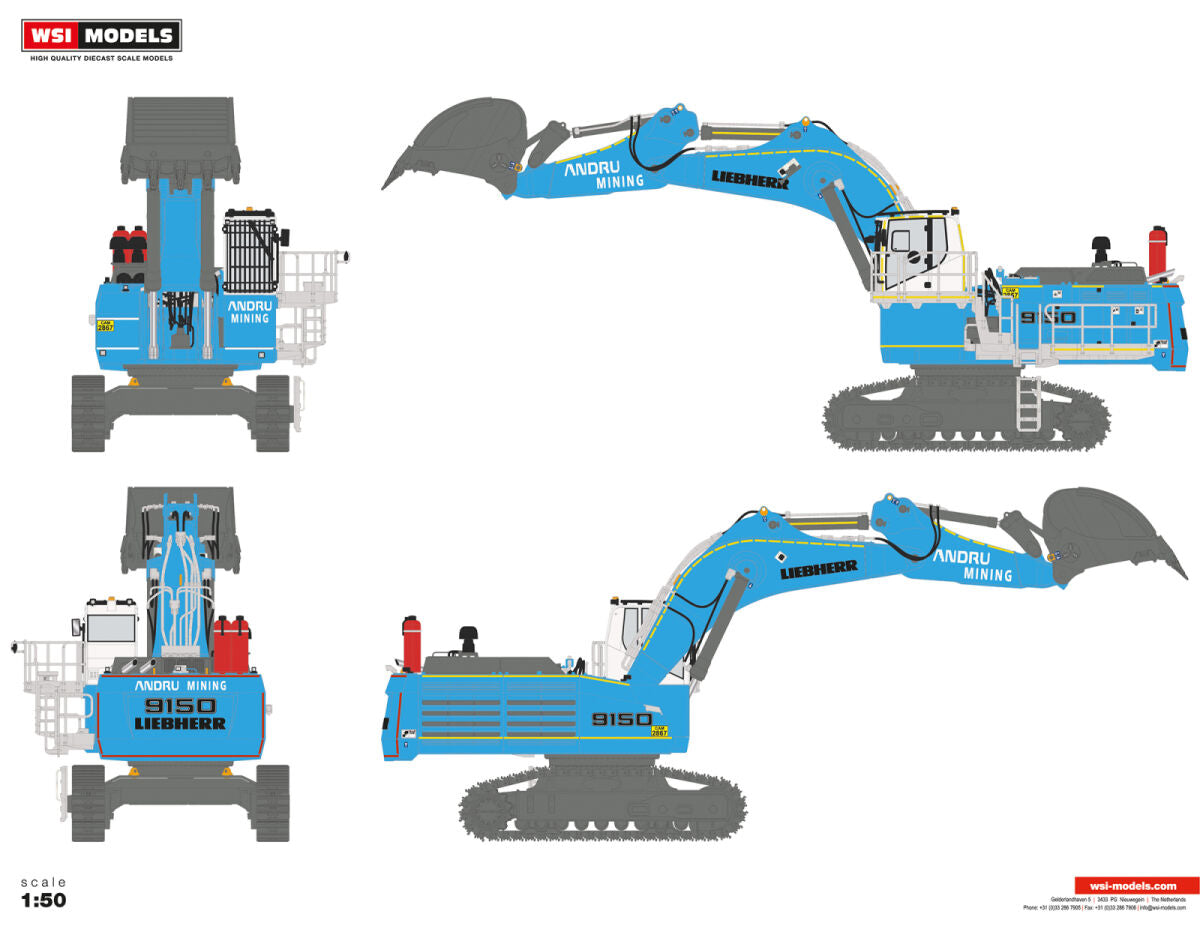 YEAR 2025 Q1 WSI 61-2012 ANDRU MINING R9150 - LIEBHERR