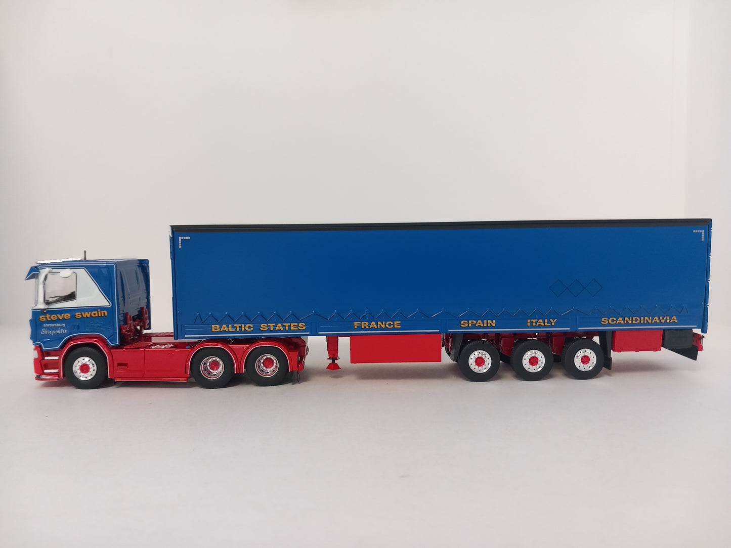 ARRIVAL TEKNO SCANIA 87544 - STEVE SWAIN