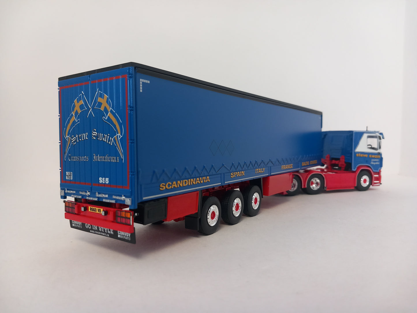 ARRIVAL TEKNO SCANIA 87544 - STEVE SWAIN