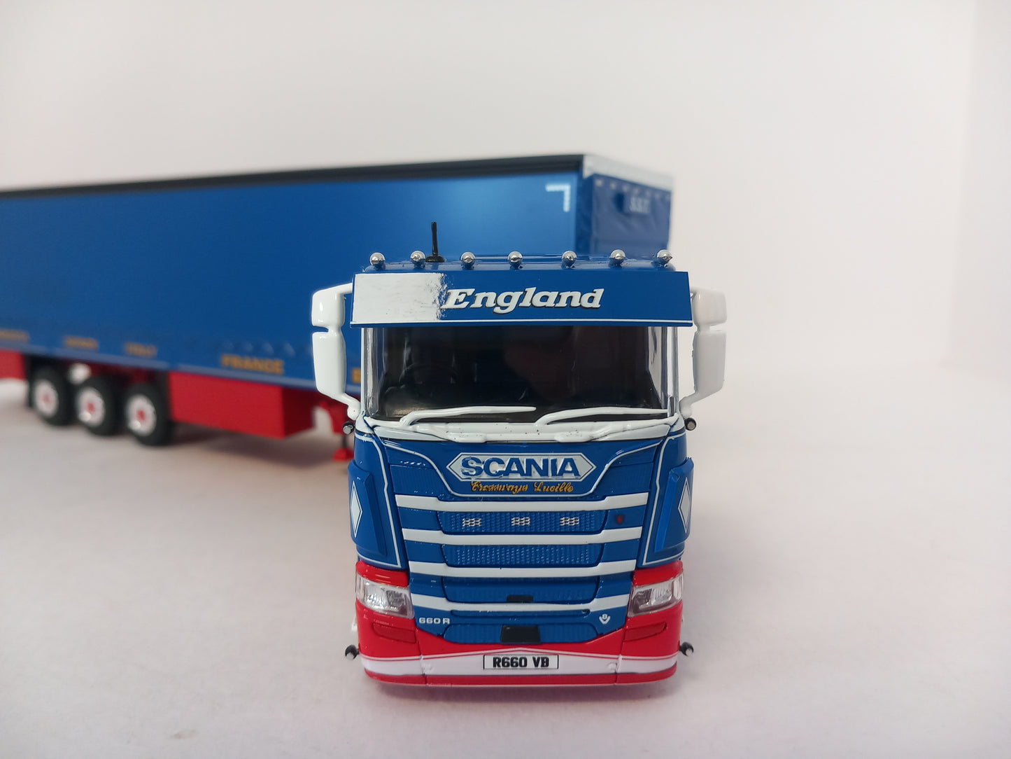 ARRIVAL TEKNO SCANIA 87544 - STEVE SWAIN