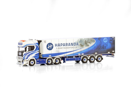 WSI 01-4223 HAPARANDA FJARRTRANSPORT TRUCK & TRAILER - SCANIA *LAST ONE*