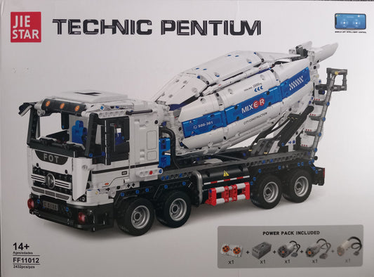 * FINAL REDUCTION *  BUILDING BRICK SET JIE STAR FF11012 CEMENT MIXER
